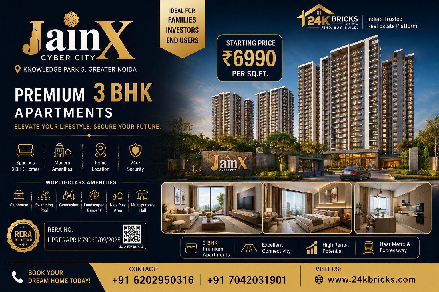 Premium 3 BHK Apartment